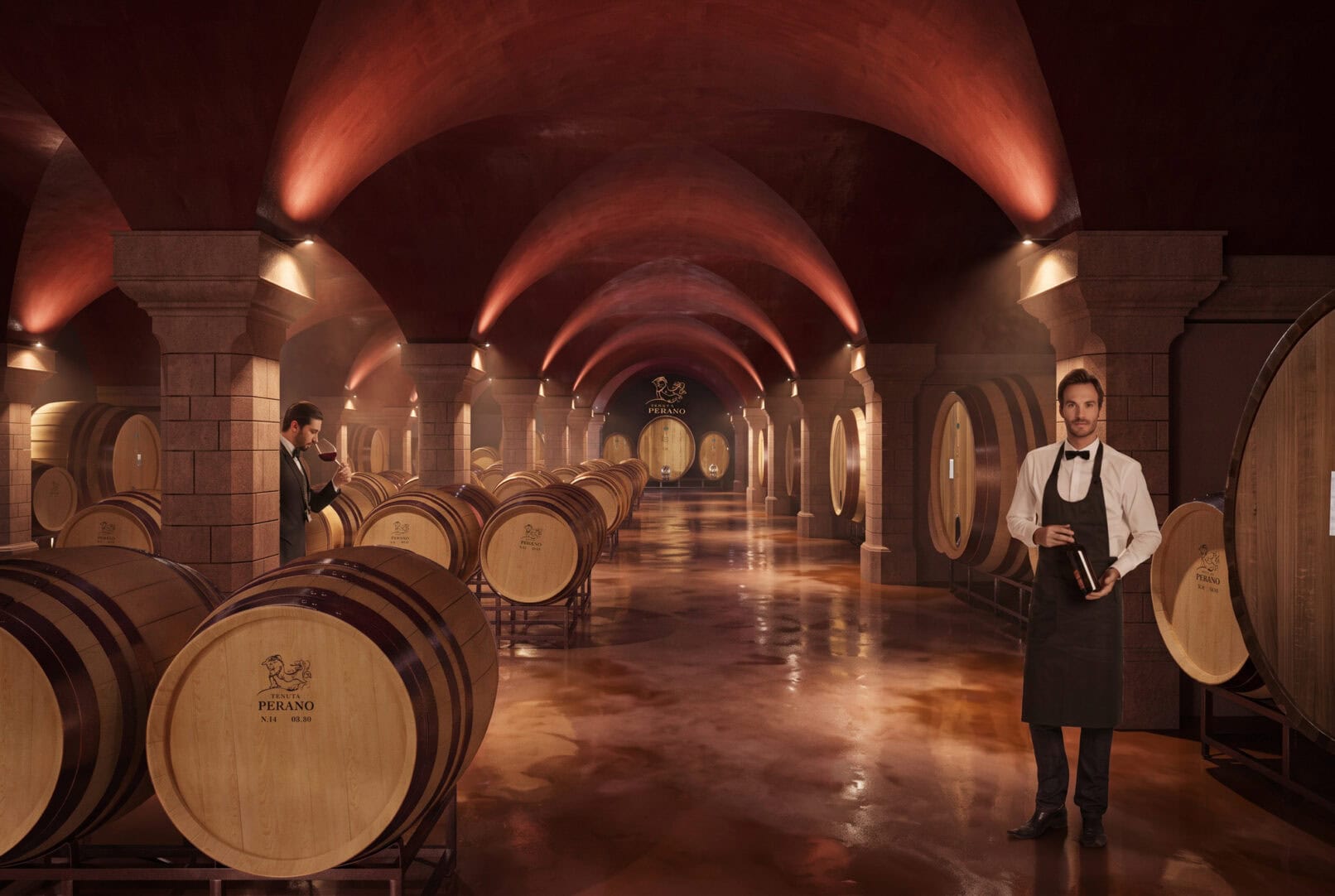 rendering tenuta perano frescobaldi