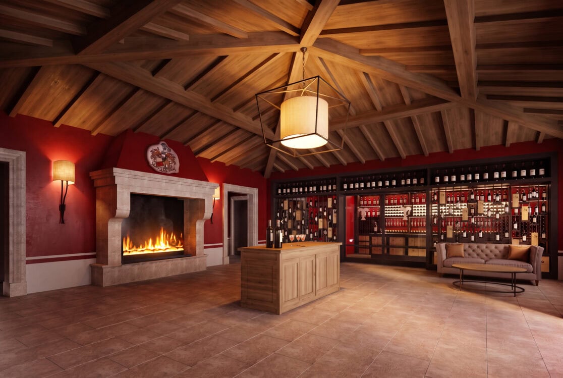 rendering tenuta perano frescobaldi