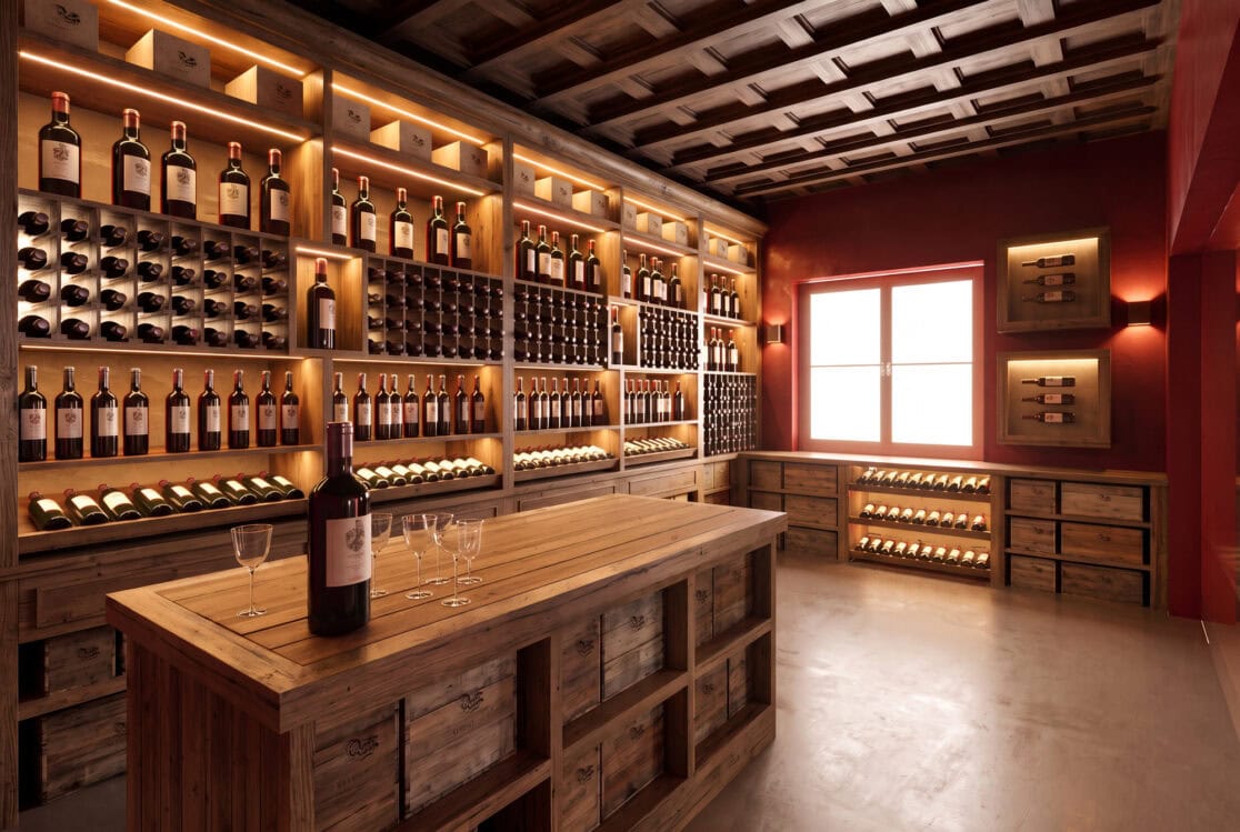 rendering tenuta perano frescobaldi
