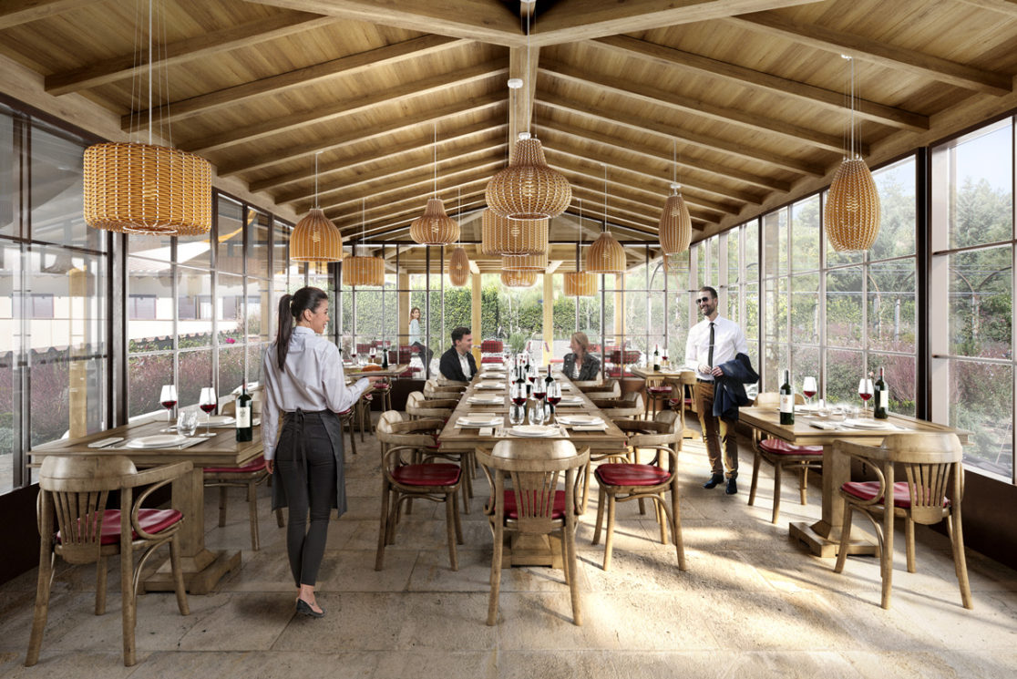 Itaca Freelance - Rendering - Frescobaldi Tenuta Perano - per ARCHFLORENCE - DEHOR