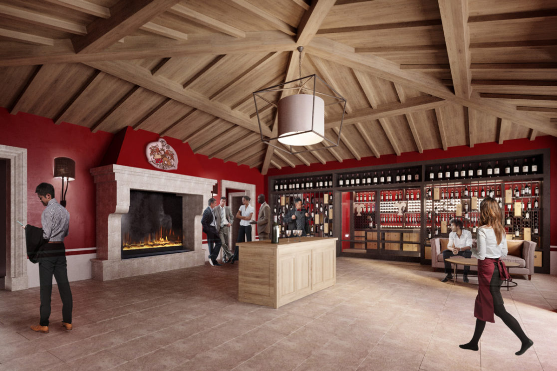 Itaca Freelance - Rendering - Frescobaldi Tenuta Perano - per ARCHFLORENCE - RECEPTION