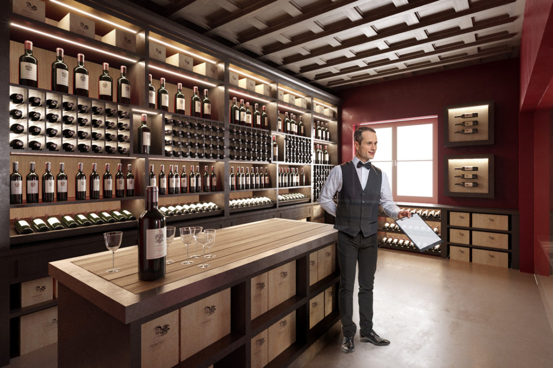 Itaca Freelance - Rendering - Frescobaldi Tenuta Perano - per ARCHFLORENCE - SHOP