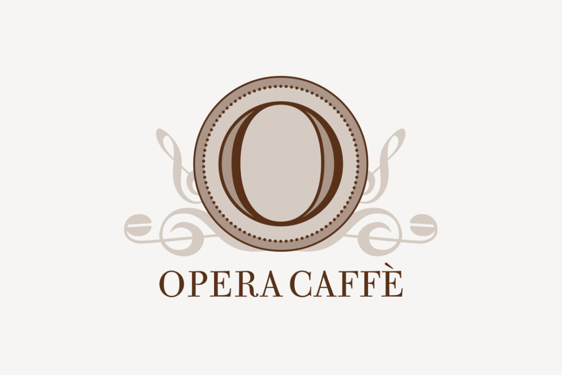 Logo Opera Caffe - Identità visiva - Itaca freelance