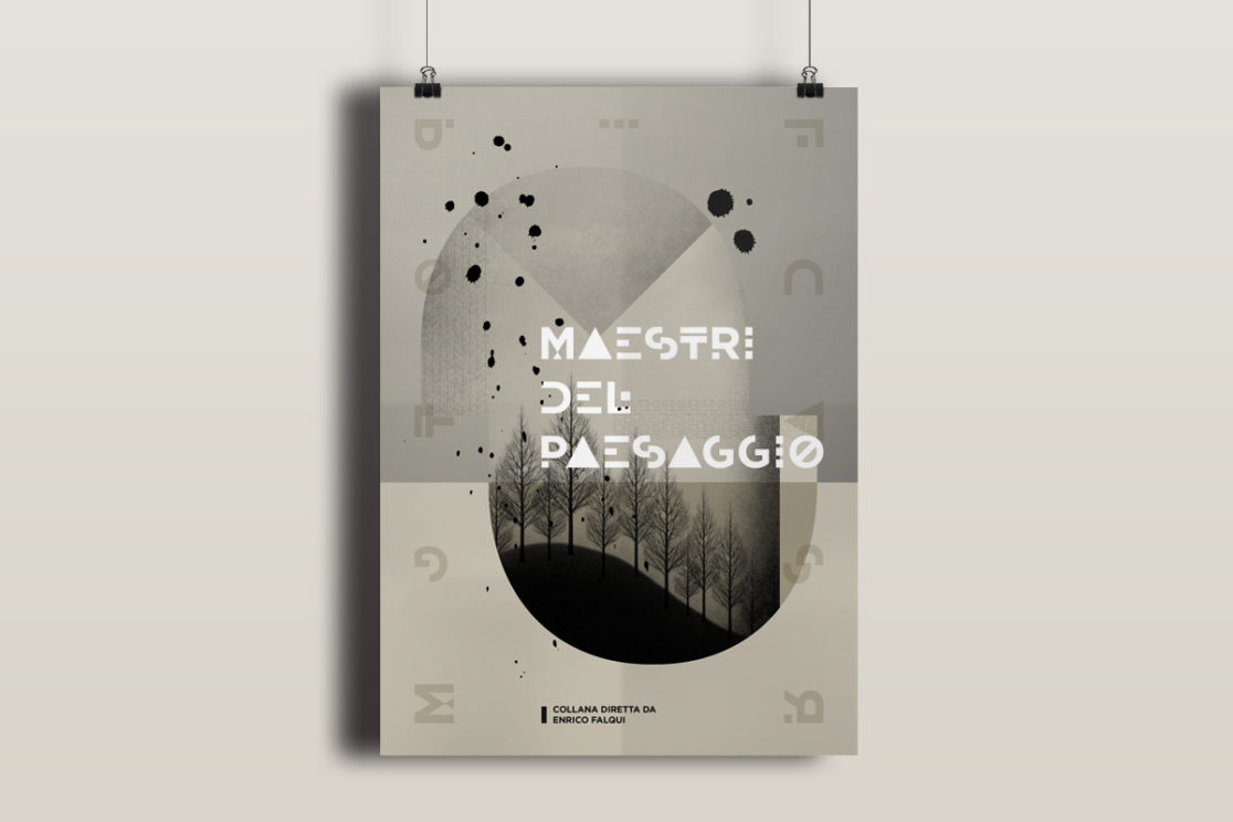 Maestri del Paesaggio poster, Progetti di grafica editoriale - Itaca Freelance